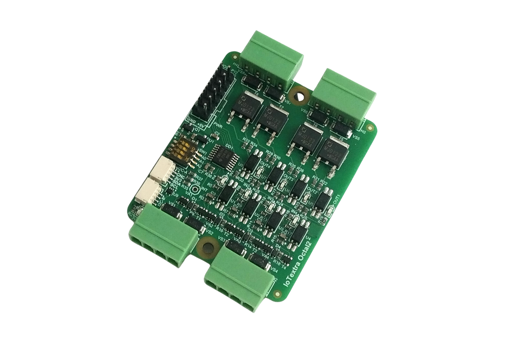 IoTextra Octal2 - Isolated 4DI+4DO (GPIO + I²C) 1