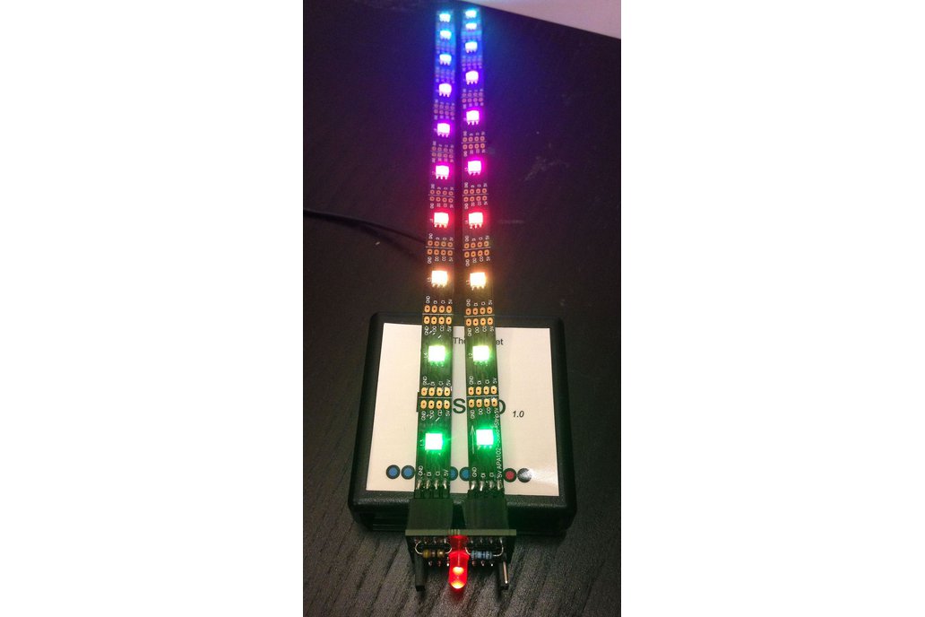 LED Strip Adapter + 1 10 RGB LEDs Strip For Nusbio 1