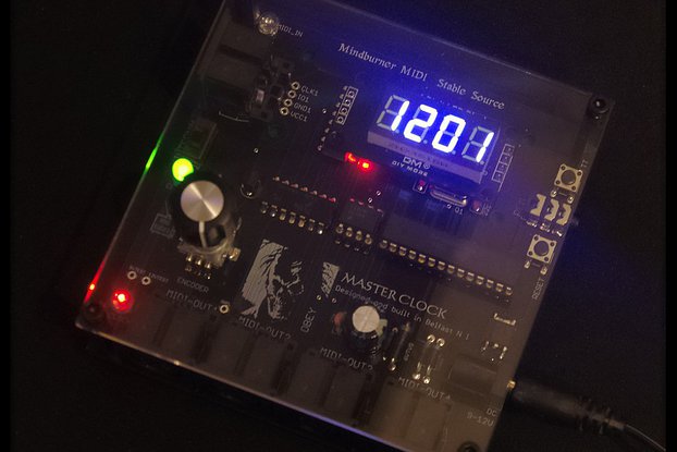 MINDBURNER MIDI Master Clock with 4x outputs
