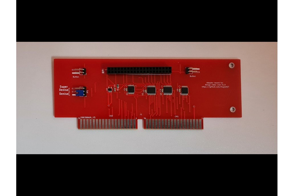 RGB2HDMI - Amiga 2000 Video Slot Version 1