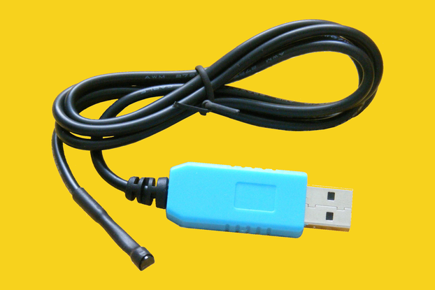 USB Thermometer | DS18B20 | WIN | LINUX | PC | RPi