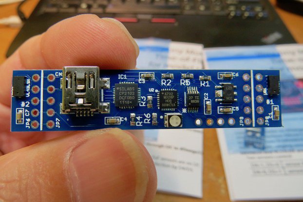 Tiny motor driver with two time of flight sensors