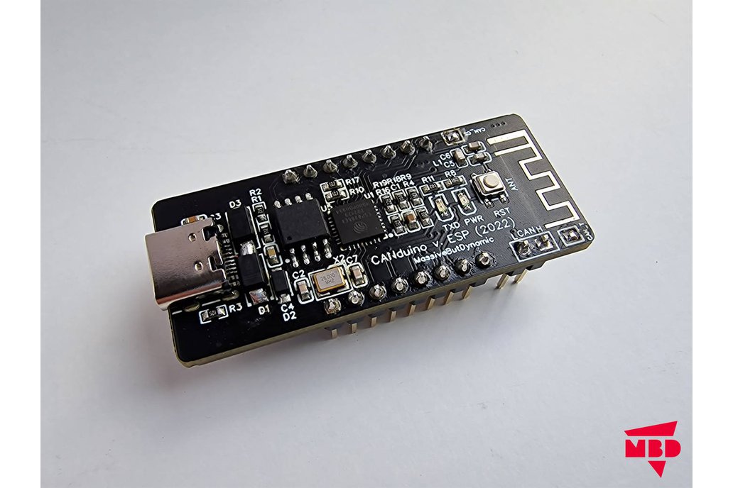 CANduino vESP - ESP8266 with CAN-bus 1