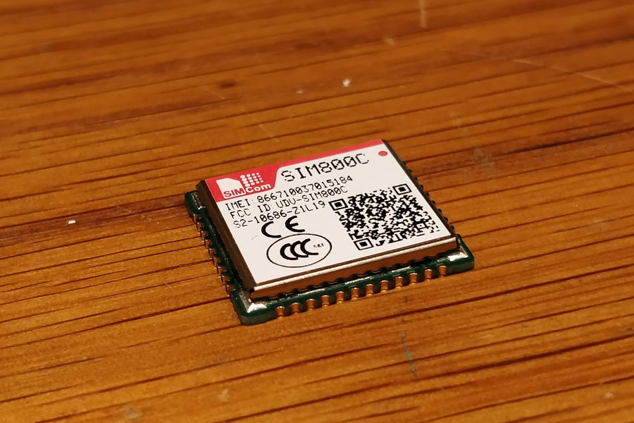 SIMCOM SIM800C Module from kilobyte on Tindie