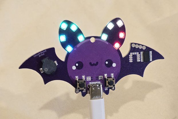 Cute Bat Keychain [Happy Halloween!]