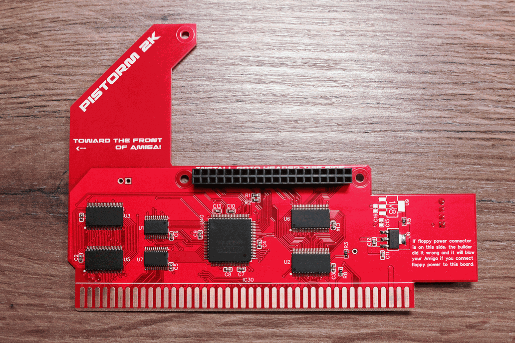 PiSTORM 2K for A2000 amiga 2000 Pistorm2k RED 1