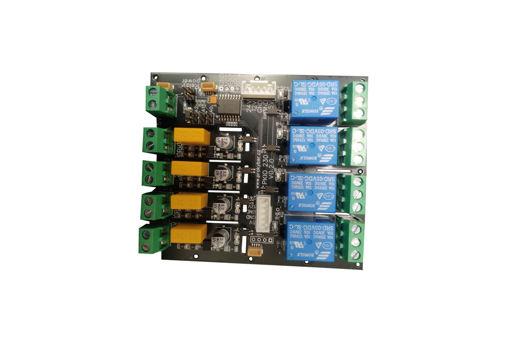 PKIO230 - I2C 4xRelay Output + 4x230V Input 1