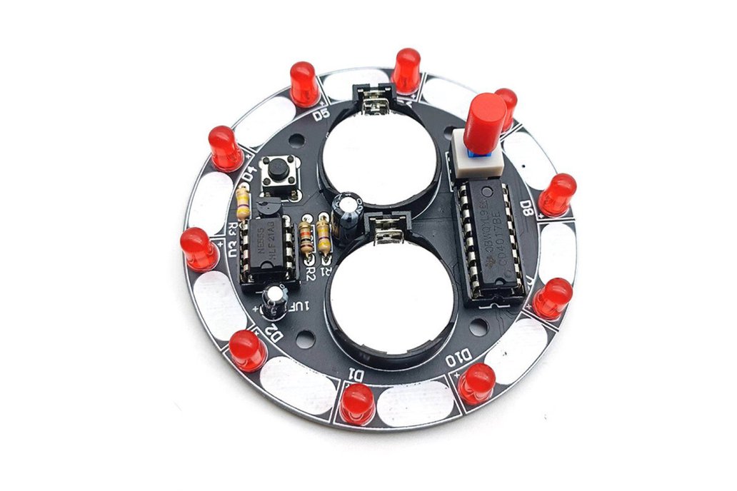 Lucky Turntable LED Flashlight DIY Electronic kit 1