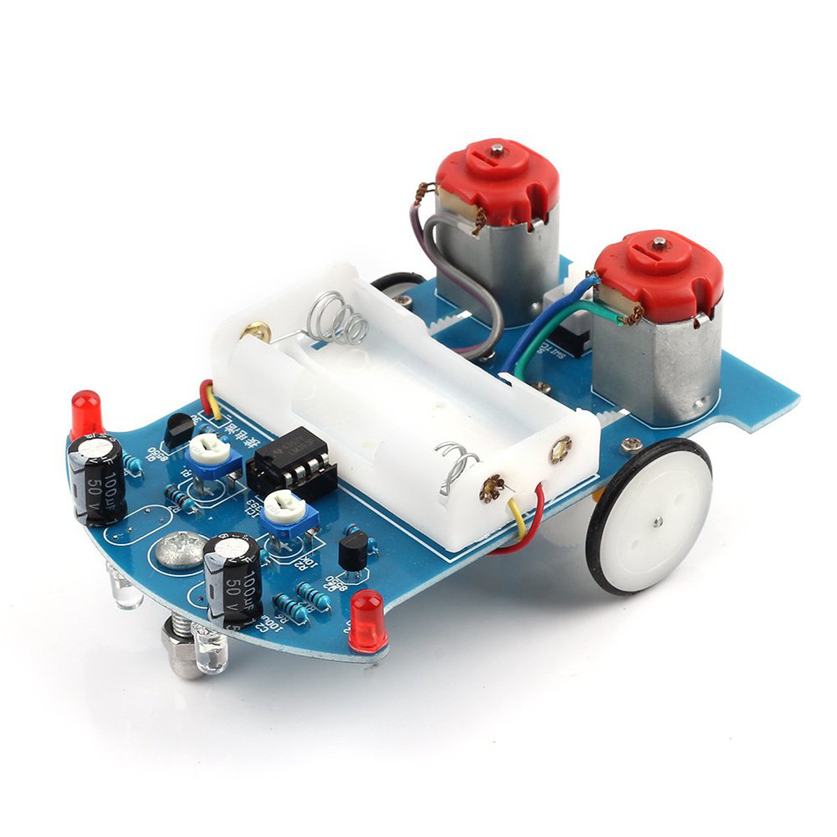 D2-1 Smart Tracking Car DIY Kits Photosensitive LM393 for Robot DIY Electric Toy 