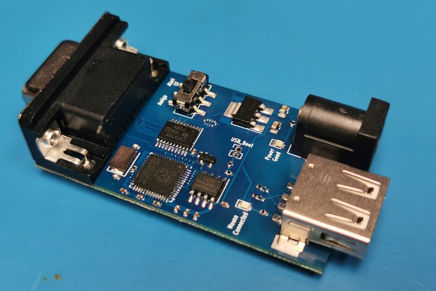 RP2040 USB To Quadrature mouse adaptor