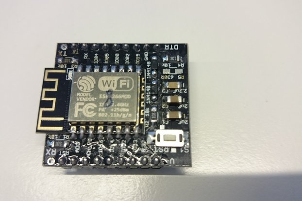 ESP8266-12 support board with auto-reset
