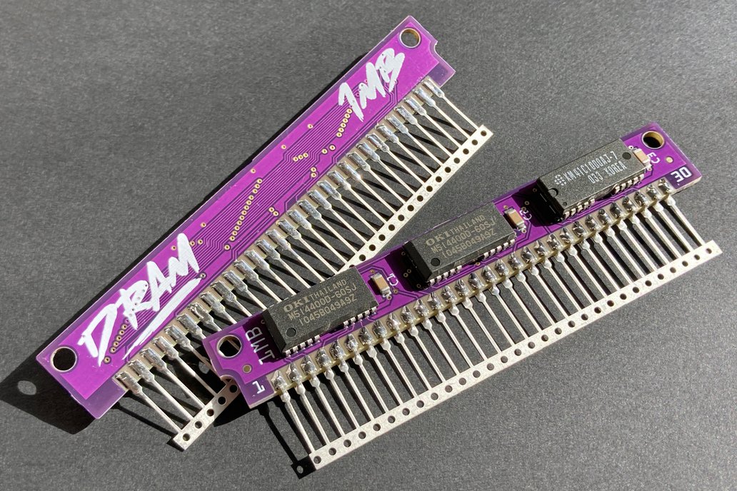 PurpleRAM 2MB (1MB x 2) parity 30pin DRAM SIPP kit 1