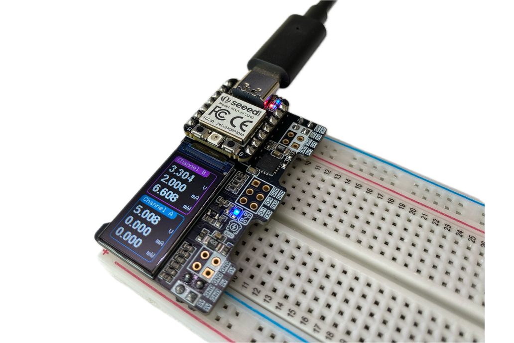 Breadboard Power Supply with Real-Time Monitoring 1