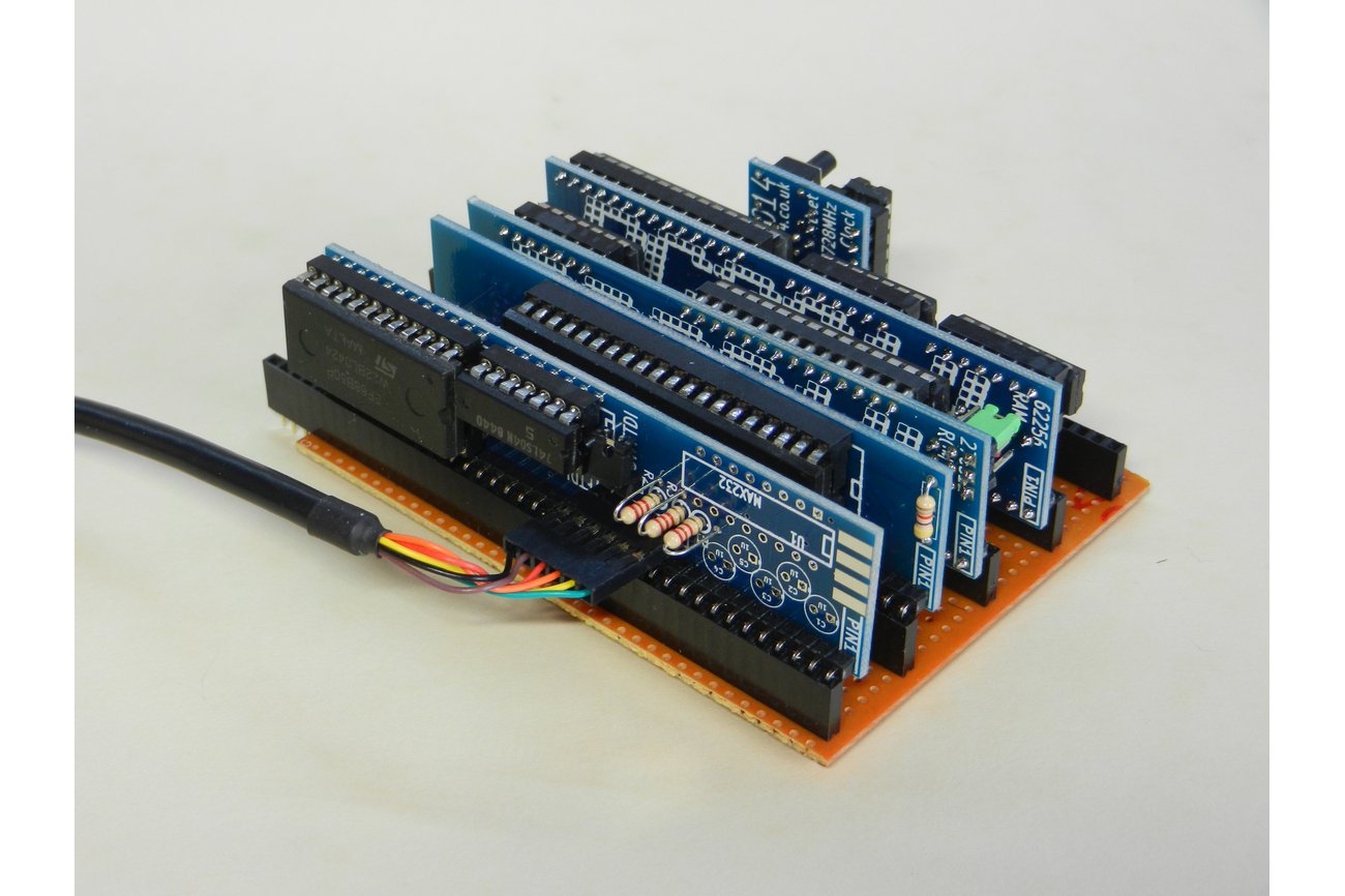 RC2014 Classic Homebrew Z80 Computer Kit from Semachthemonkey on Tindie
