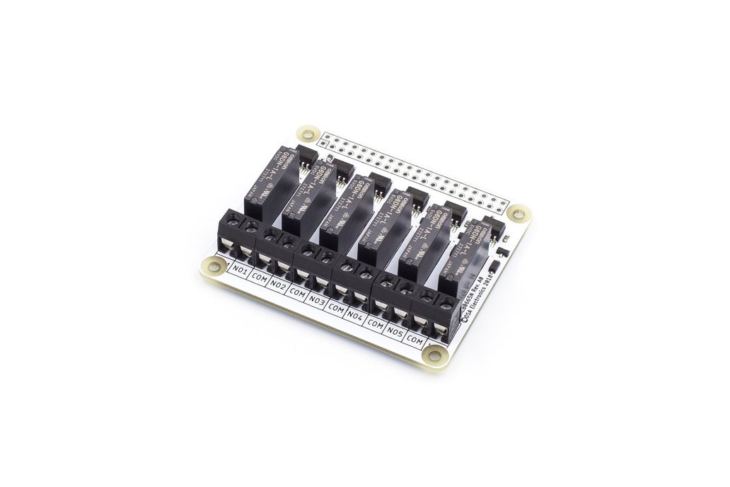 6 Channel Relay Board for Raspberry Pi 1