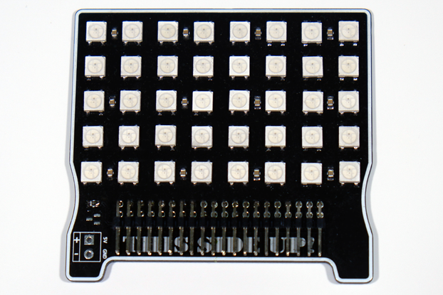 RGB Matrix Dock - WS2812 LED Matrix for Akana R1