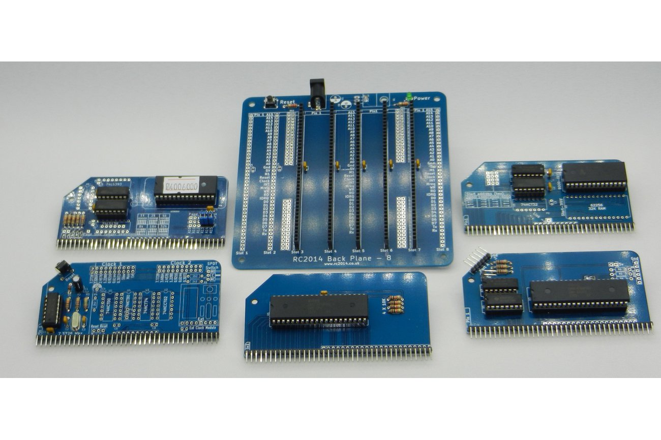 RC2014 Plus Homebrew Z80 Computer Kit from Semachthemonkey on Tindie