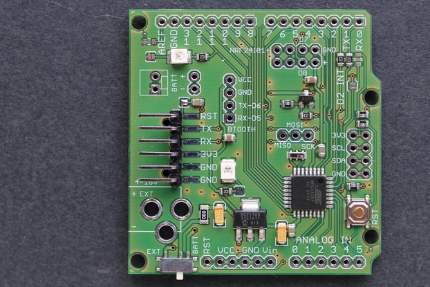Wireless sensor board w/ ATmega328p