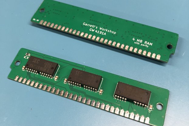 GW4191A -- 4x 4 MB 30-pin parity SIMM (16 MB kit)
