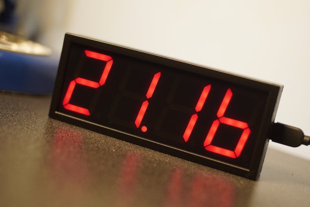 Minimalist Bedside Clock