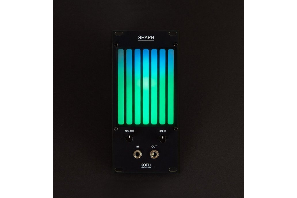 Graphic analyzer for eurorack 1