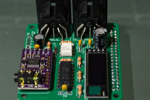 Raspberry Pi MIDI Hat for MT32-Pi