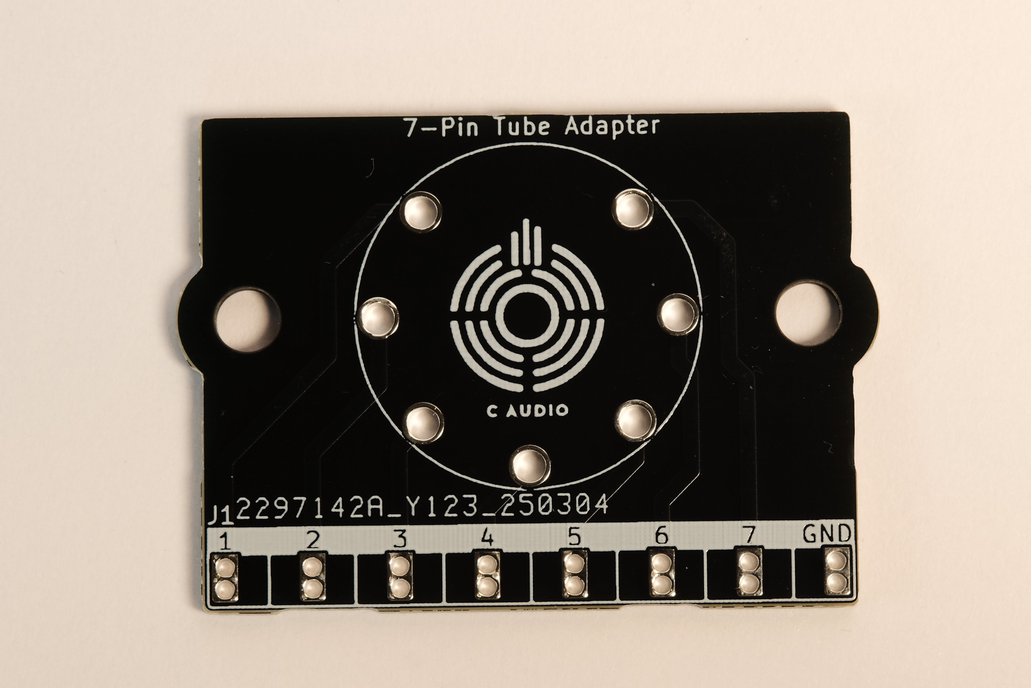 7-Pin Tube Prototyping Adapter (bare PCB) 1