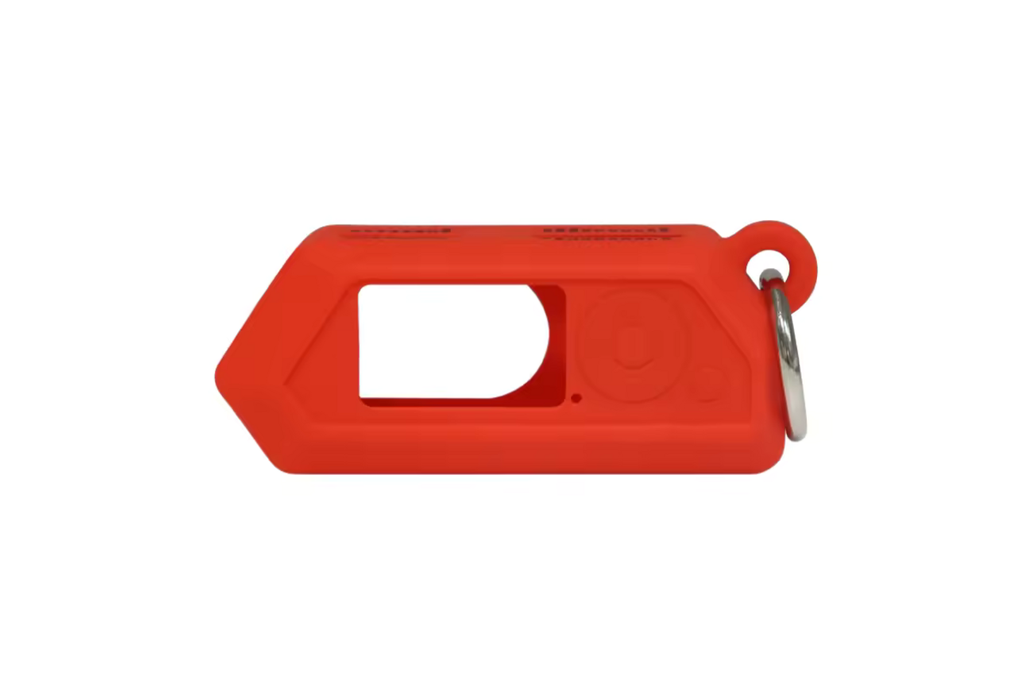 Flipper Zero Silicone Case Red with Carabiner 1