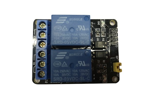 2 channel Relay Module with optocoupler