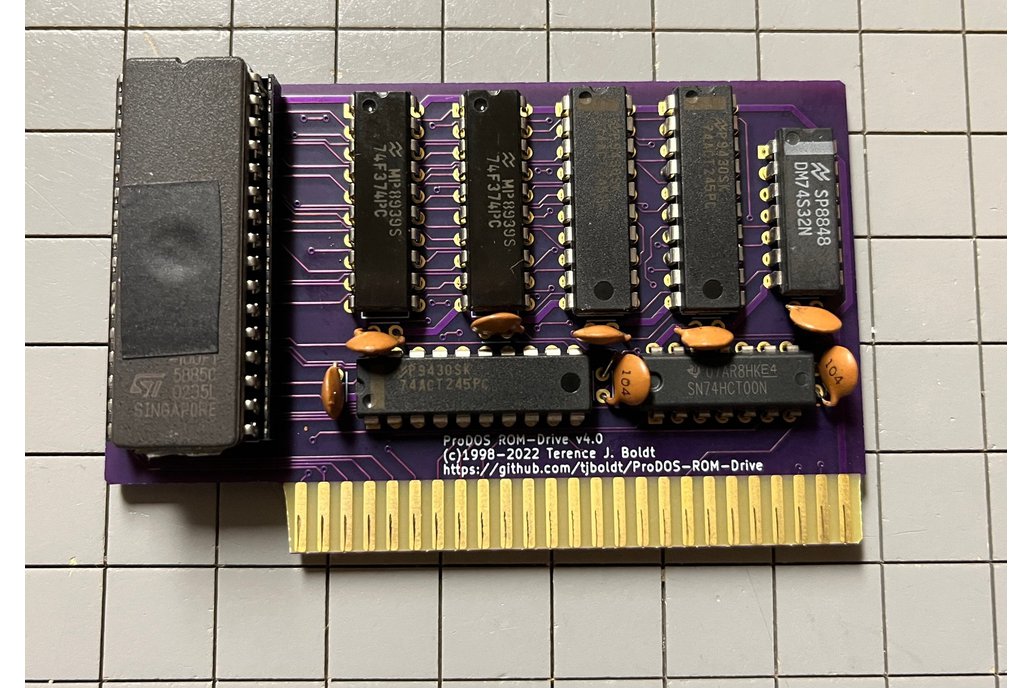 Apple II ProDOS bootable 1MB read-only drive v4.0 1