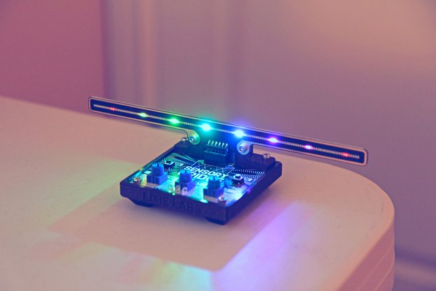 MicroDose / 128 RGB LEDs in the length of a pencil