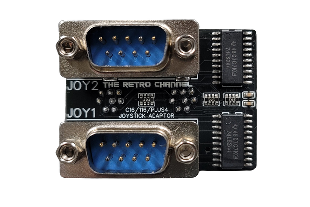 Commodore 16 and plus/4 joystick adaptor