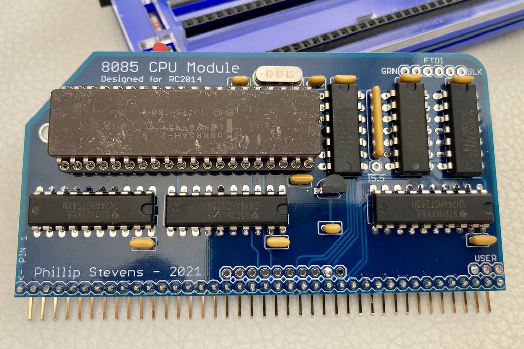 8085 CPU Module PCB 1