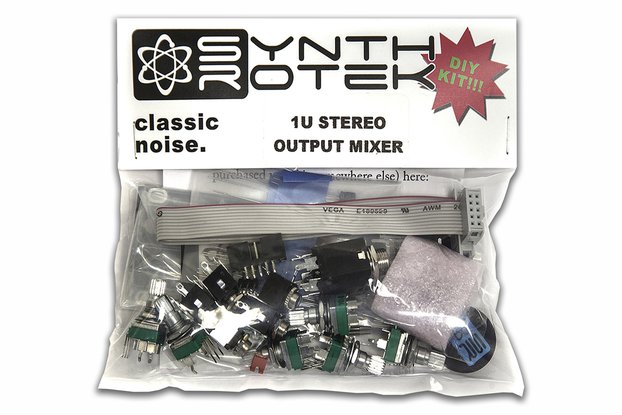 1U Stereo Output Mixer Kit