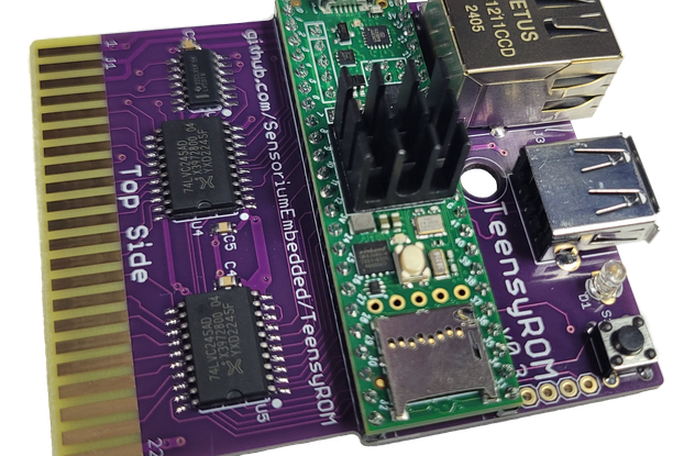 TeensyROM Cartridge for C64/128