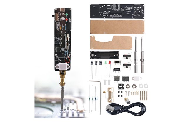Rechargeable Electric Screwdriver Soldering Kit