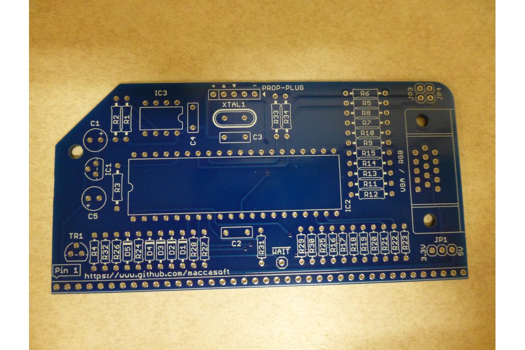 RC2014 Propeller Graphics Card, Video Card 1