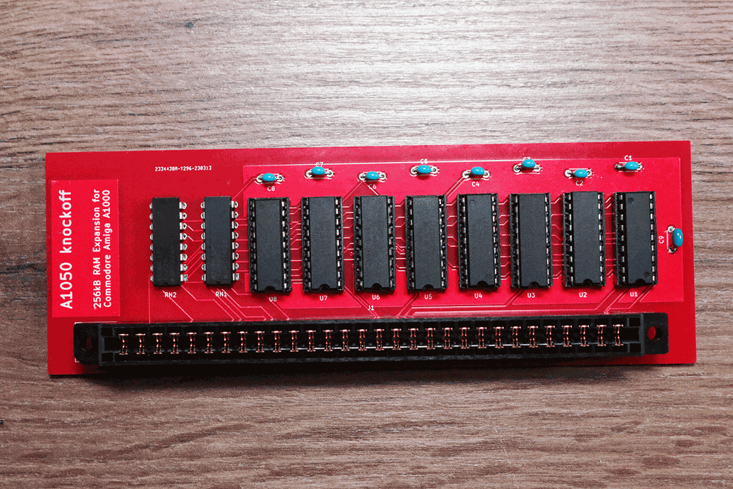 A1050 Amiga 1000 ram expansion 256Kb 1