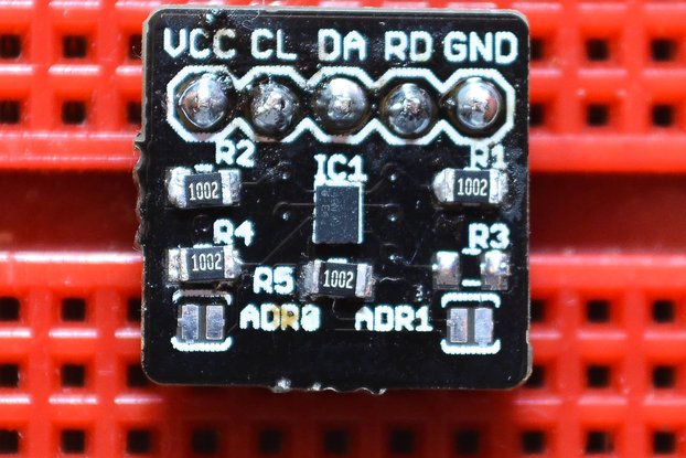 HDC1000: tiny temp / humidity sensor (PCB only)