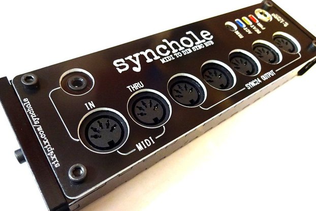 Synchole - MIDI to DIN SYNC box