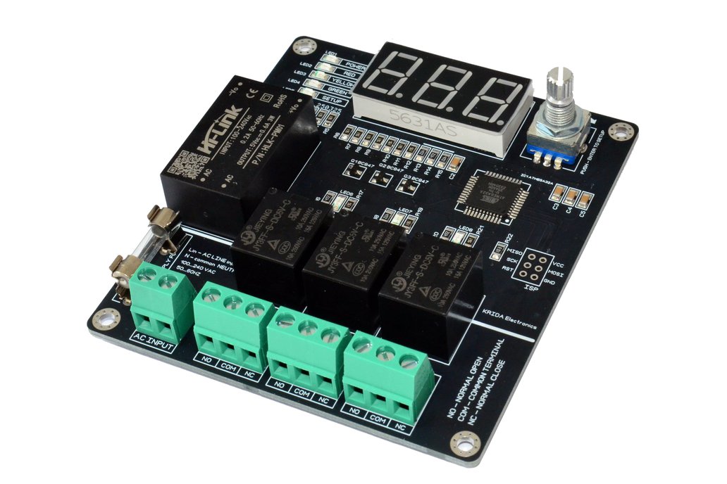 Traffic Light Controller for Manual Programming EM 1