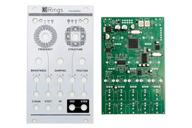 Rings SMD PCB and Panel - Eurorack Module PCBs