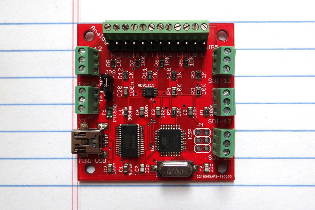 SDI-12 USB Adapter with Analog inputs 1
