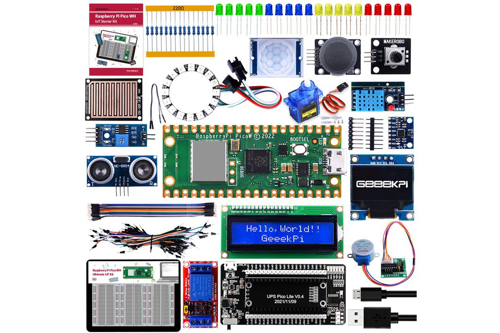 52Pi Raspberry Pi Pico W Ultimate Kit 1