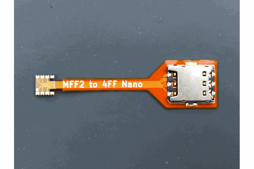 esim to Nanosim Adapter (aka MFF2 To 4FF Adapter) 1