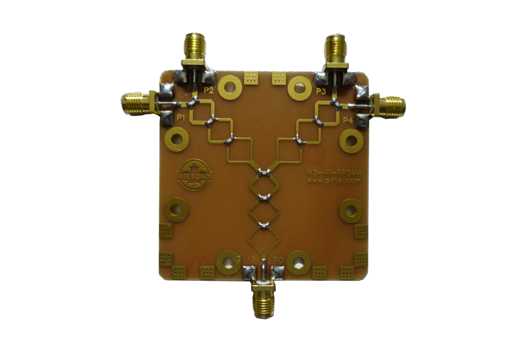 4-Port RF Splitter/Combiner for WiFi and BT 1