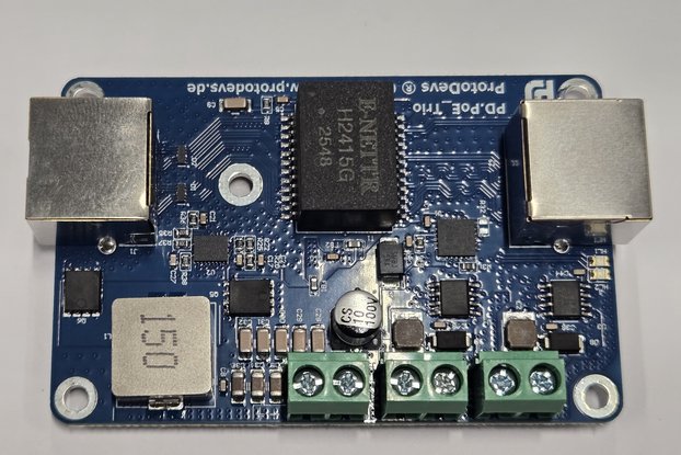 Industrial 75W 1Gbps PoE splitter(12V, 9V, 5V out)