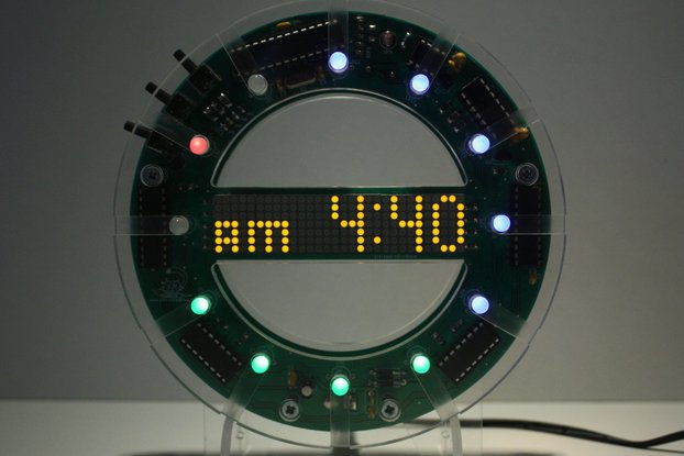RGB Color Clock KIT