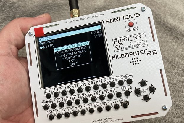 Armachat - Meshtastic compatible LORA messenger