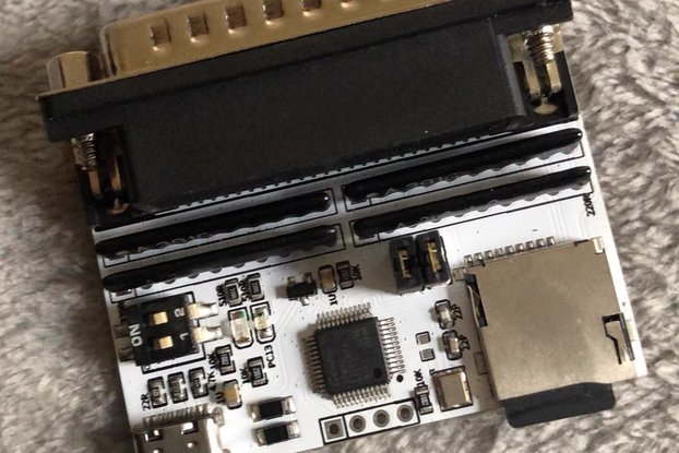 DB25 SCSI Micro SD Interface